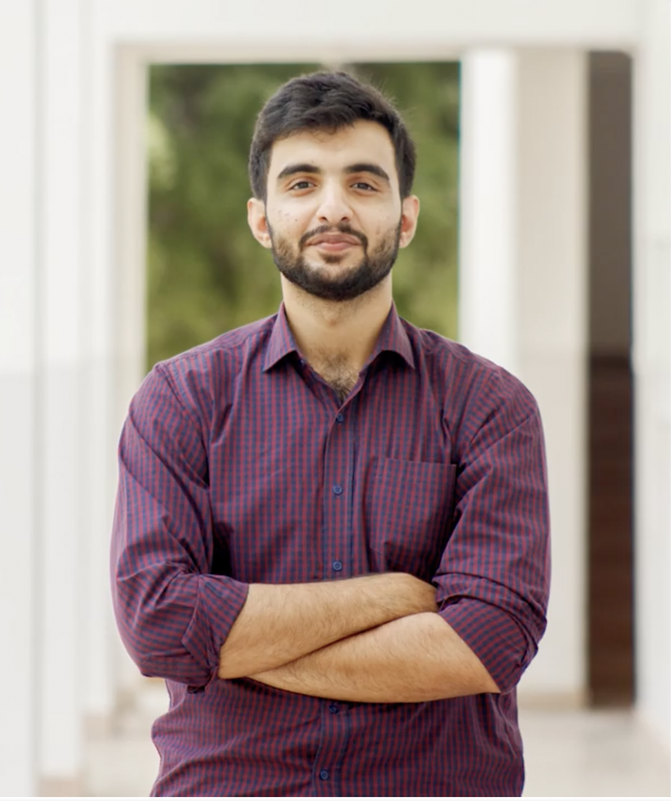 Portrait of M. Umair Khan, cofounder and lead instructor at Quva